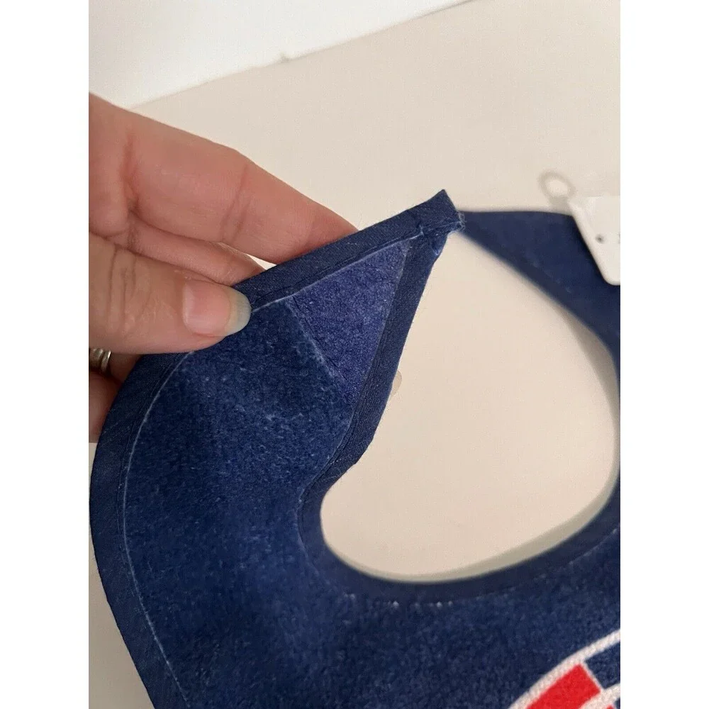 WinCraft Lot Of 2 New England Patriots Baby Bibs, Licensed NFL All Pro Bib NWT